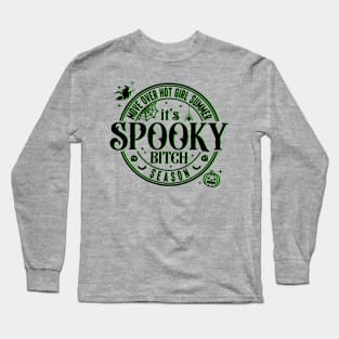 Move over hot girl summer, its spooky season! Long Sleeve T-Shirt